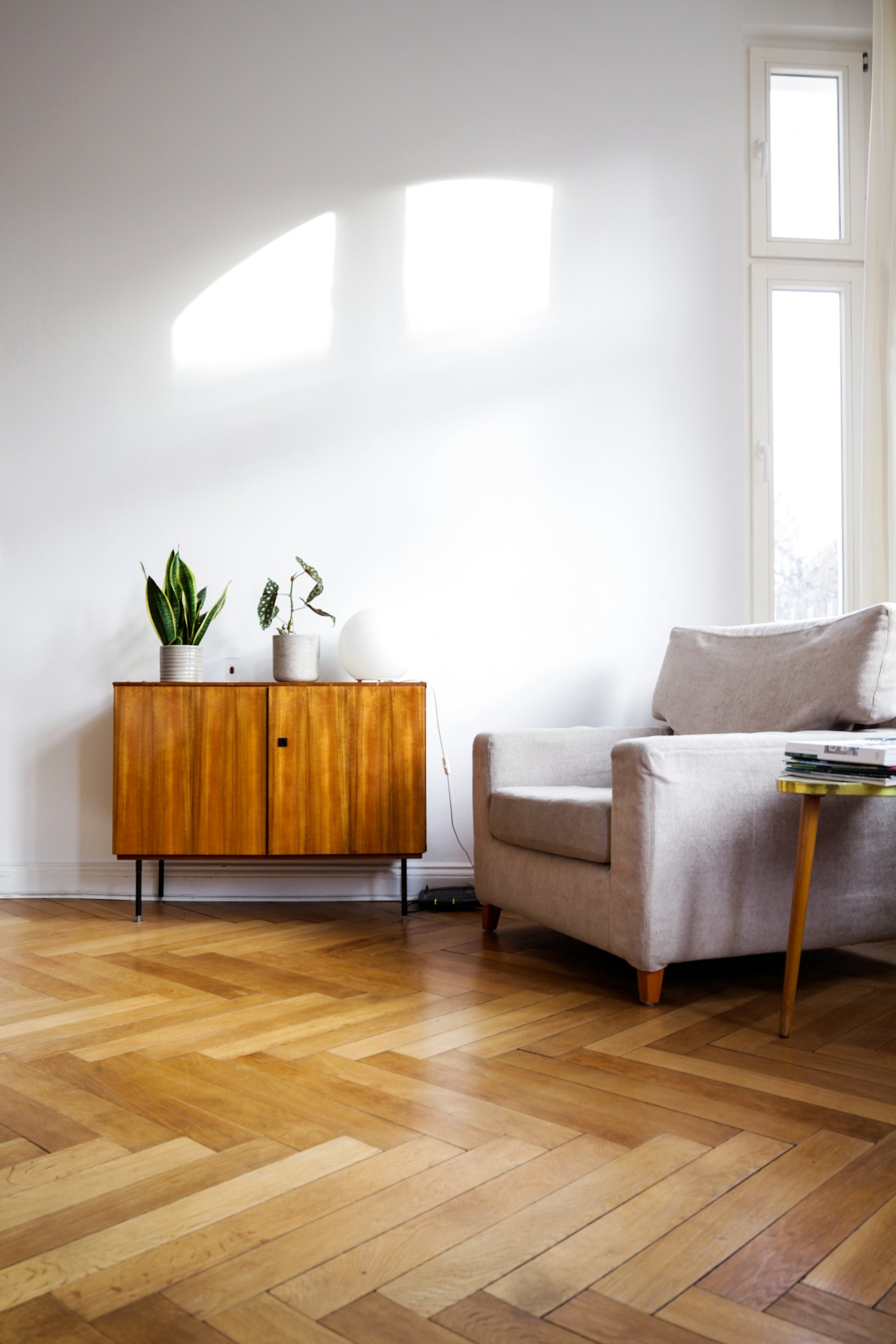Modern apartment living room